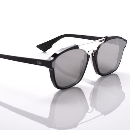 Christian Dior Abstract Square Mirrored Sunglasses Black 7 of 11