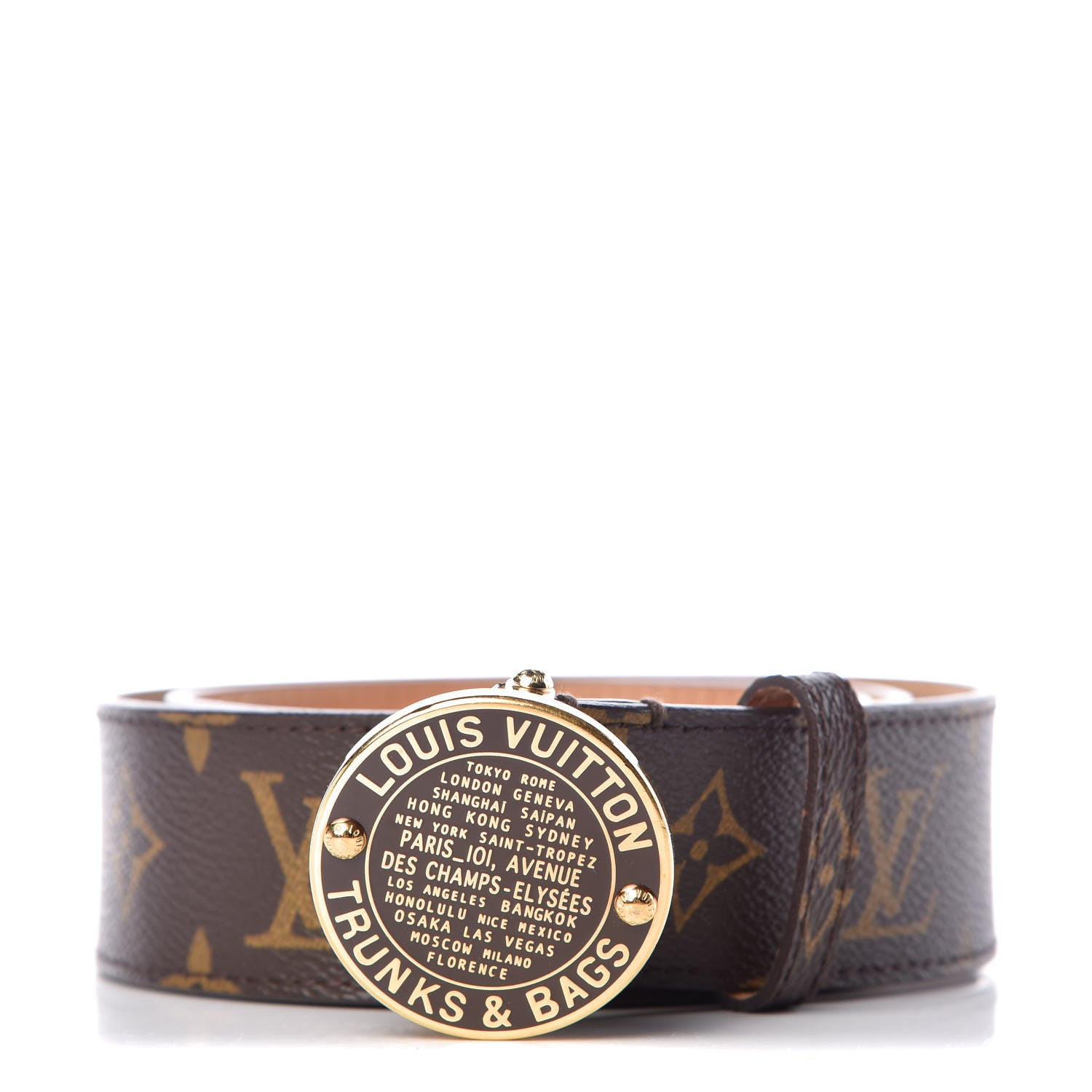 Louis Vuitton Monogram Trunks and Bags Belt 80 32 1 of 6