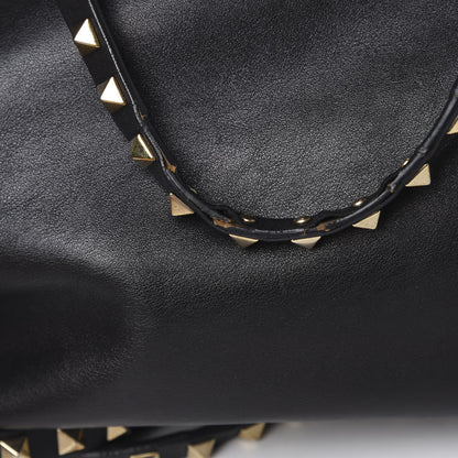 Valentino Garavani Vitello Medium Rockstud Tote Black 18 of 18