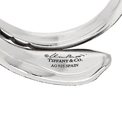 Tiffany Sterling Silver Elsa Peretti Snake Ring 52 6 4 of 4