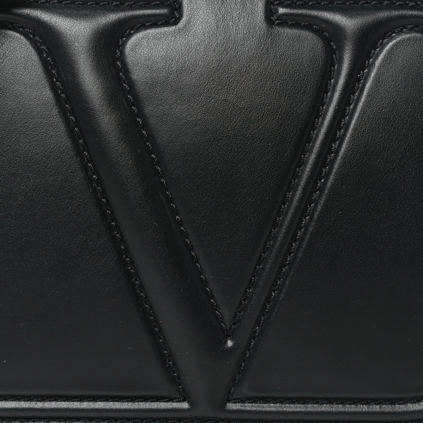 Calfskin VLogo Walk Crossbody Black