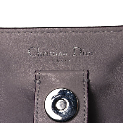 Christian Dior Smooth Calfskin Large Diorissimo Tote Blue Sapphire 5 of 8