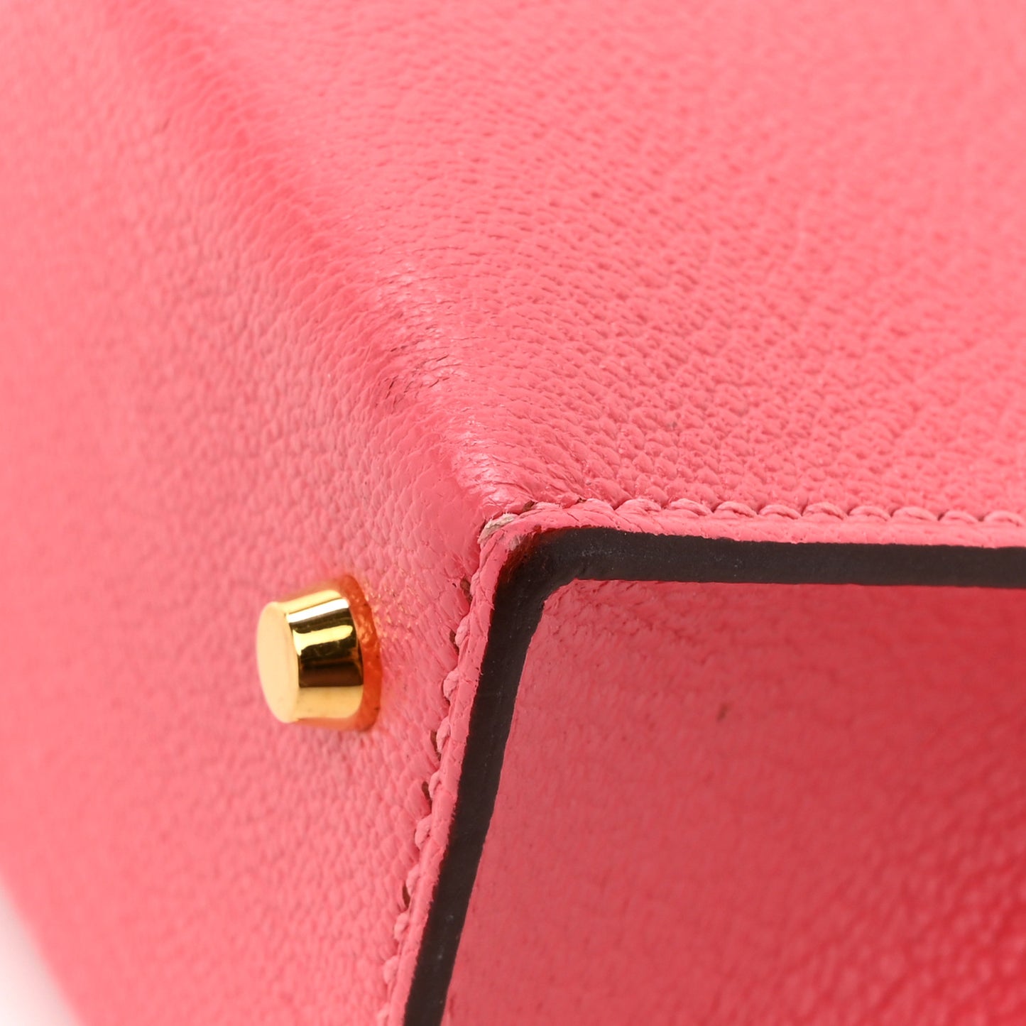 Chevre Mysore Mini Kelly Sellier 20 Rose Lipstick