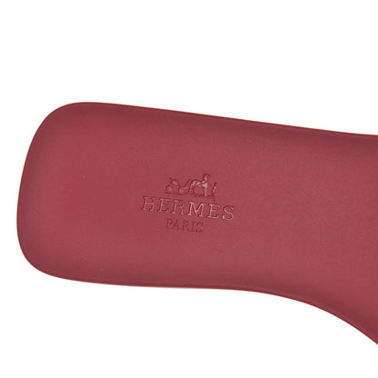 Hermes Rubber Aloha Sandals 36 Rose Baie 7 of 9