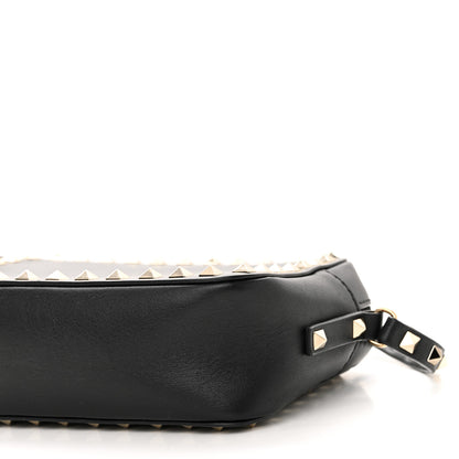 Valentino Garavani Calfskin Rockstud Camera Crossbody Bag Black 9 of 9