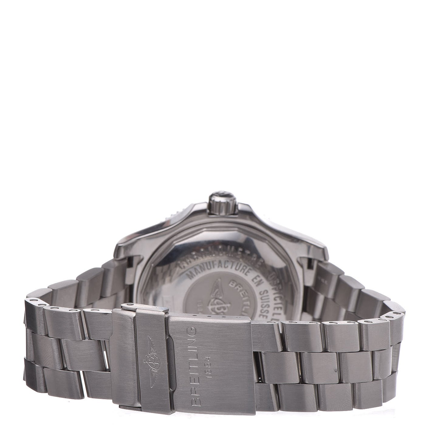 Stainless Steel 44mm Super Ocean 44 Automatic Watch Black A17391