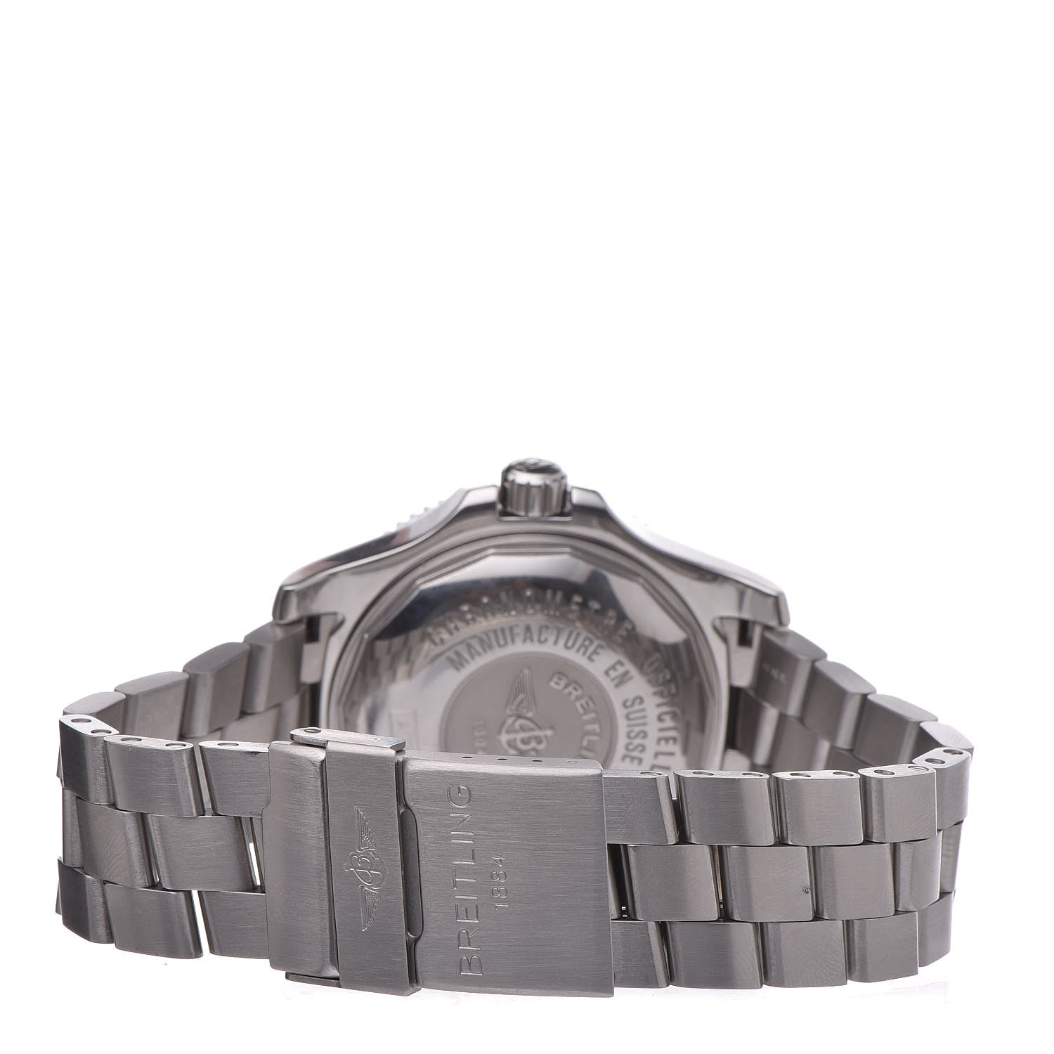 Breitling Stainless Steel 44mm Super Ocean 44 Automatic Watch Black A17391 4 of 6