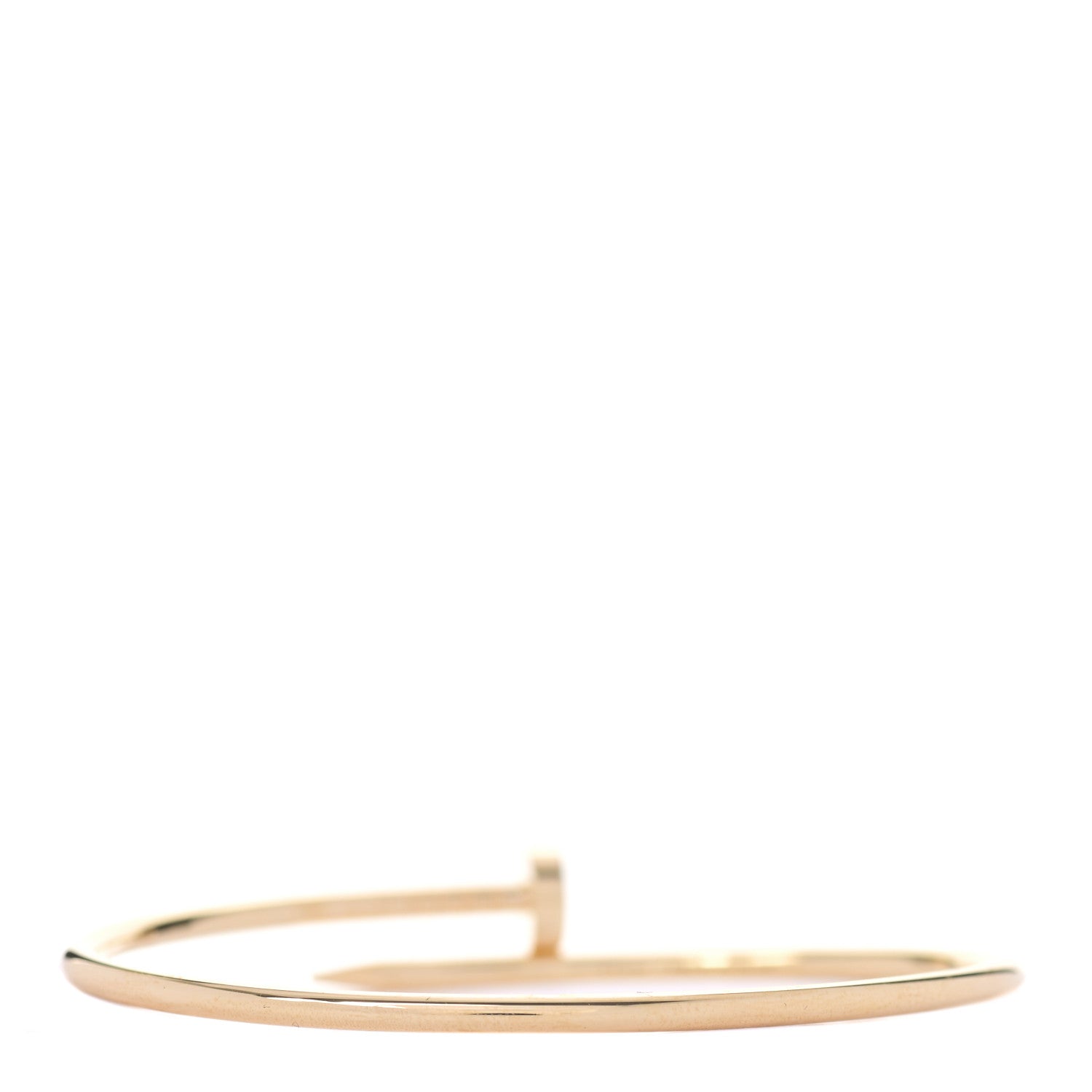 Cartier 18K Yellow Gold Small Juste Un Clou Bracelet 17 2 of 3