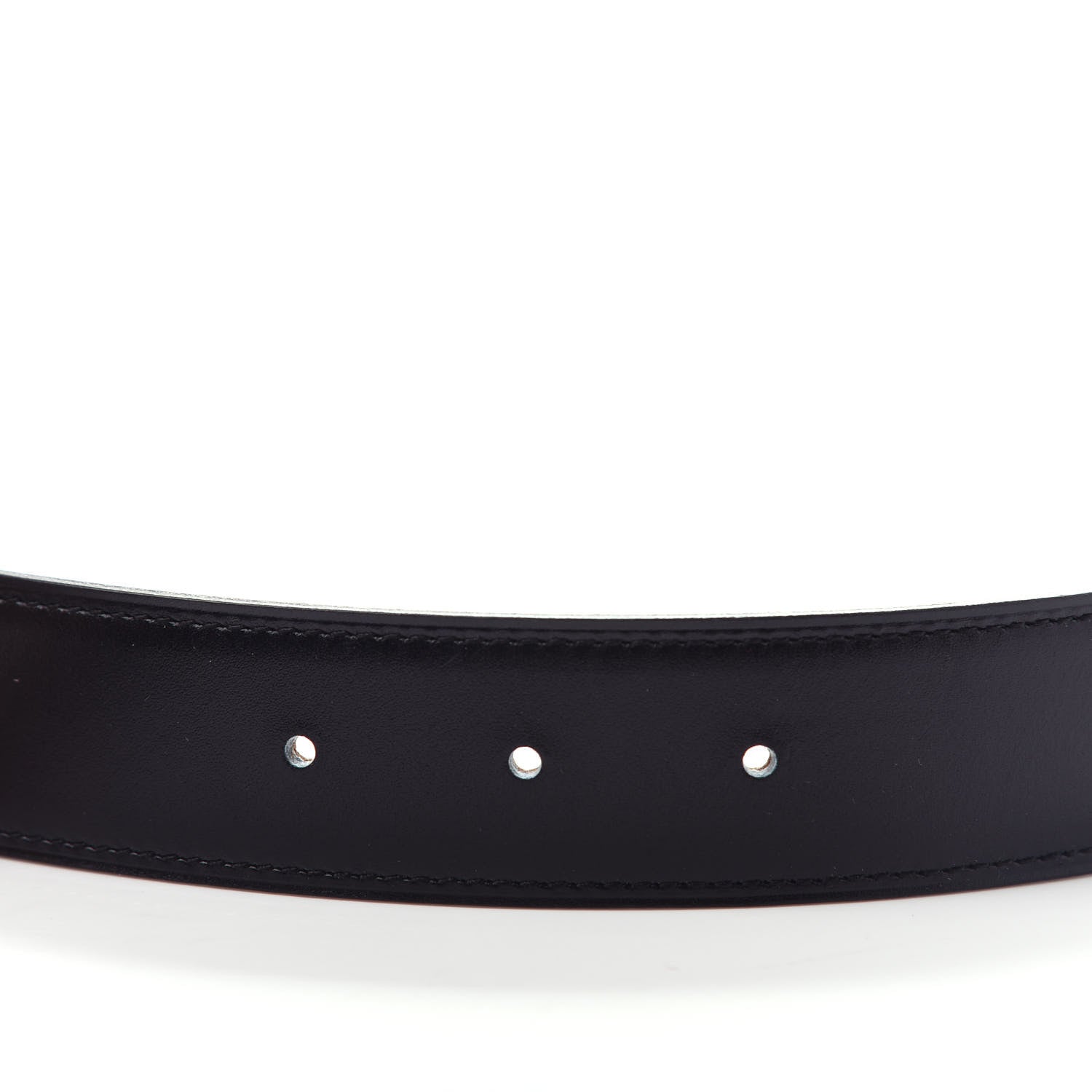 Hermes Box Togo 32mm H d'Ancre Belt 75 30 Black Gold 4 of 6