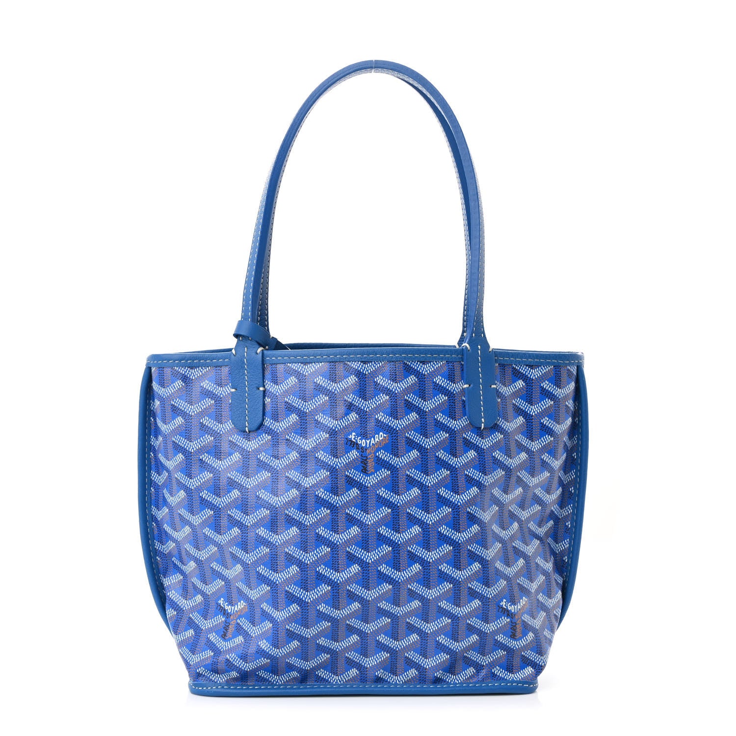 Goyard Goyardine Reversible Mini Anjou Sky Blue 1 of 19