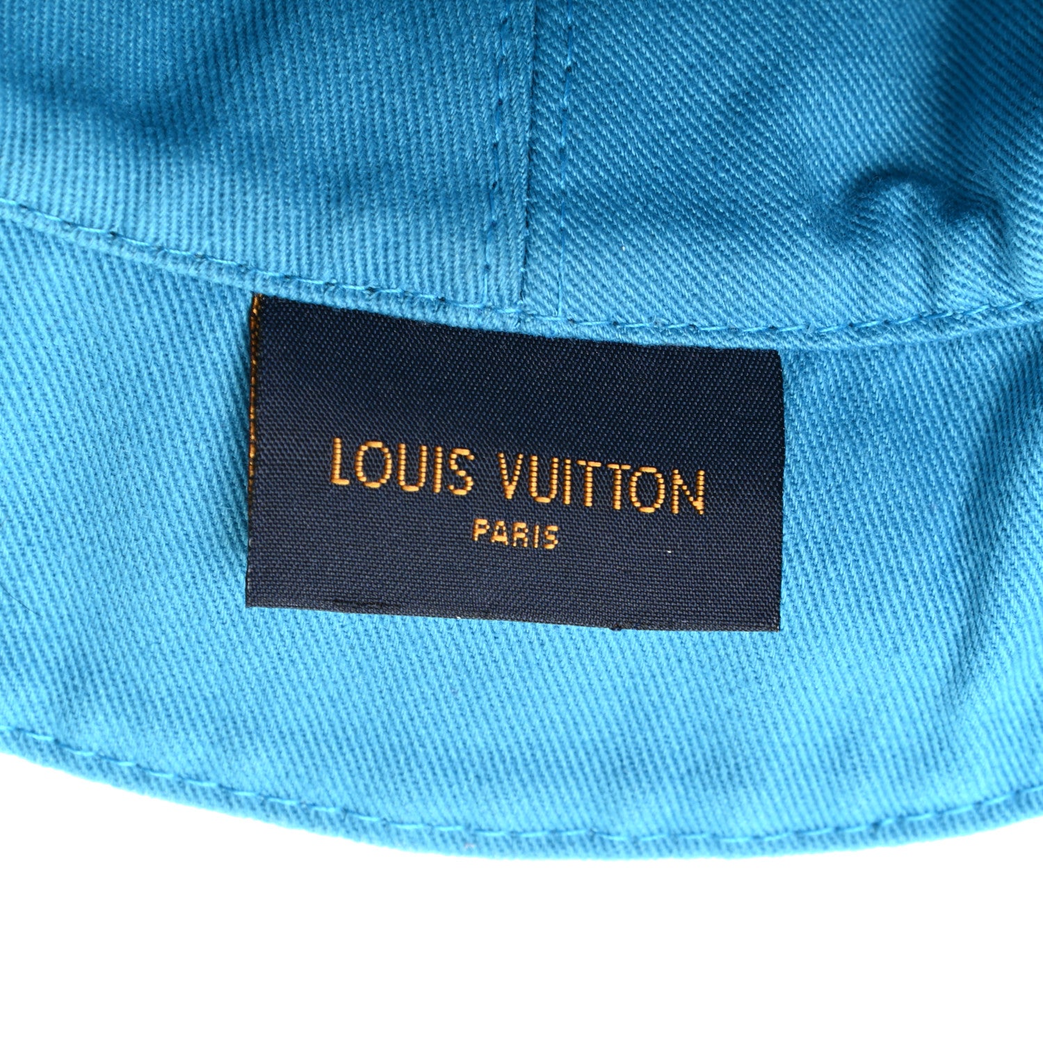 Louis Vuitton Monogram Denim Transformable Bob Bucket Hat 58 White Blue 5 of 6
