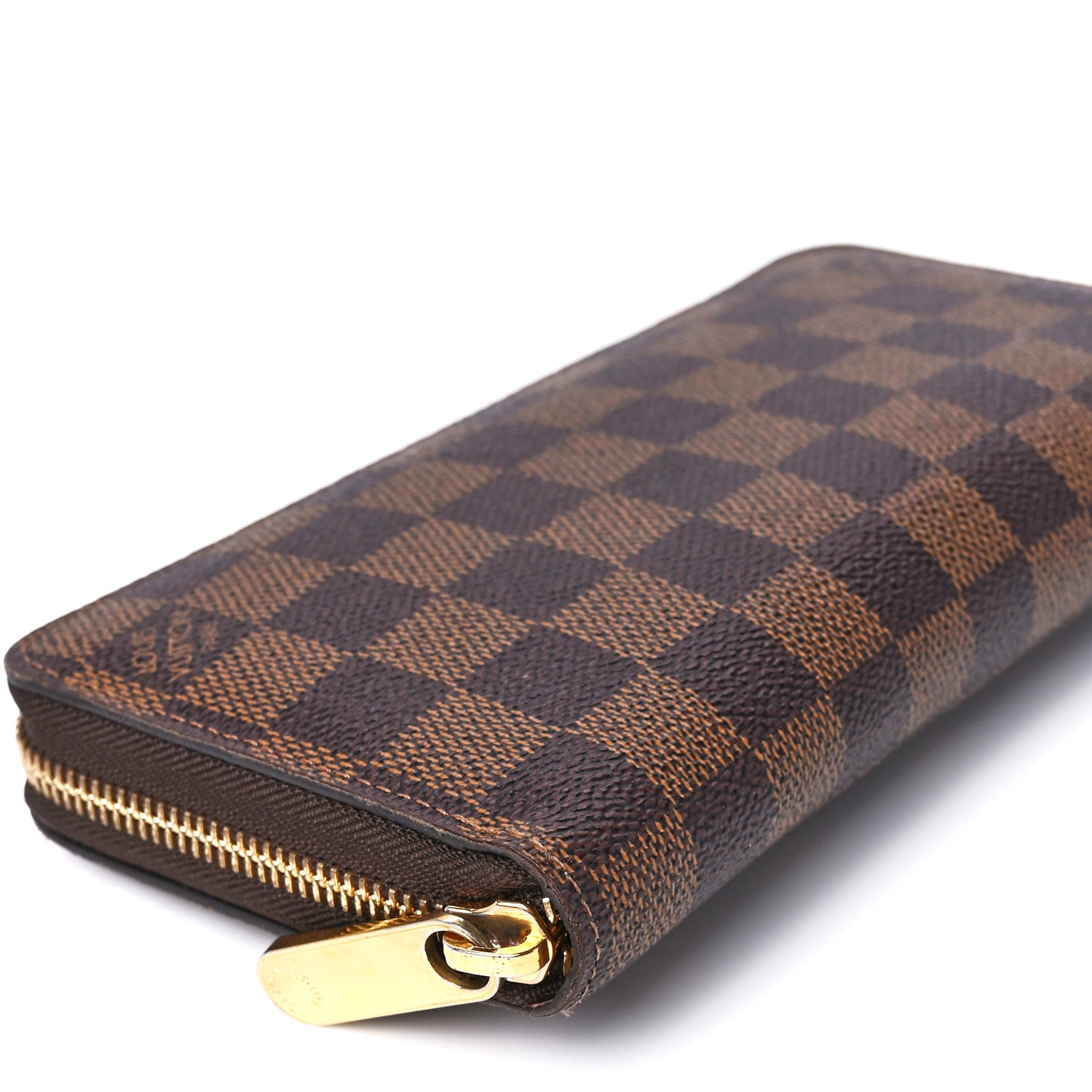 Louis Vuitton Damier Ebene Zippy Wallet Rose Ballerine 11 of 12