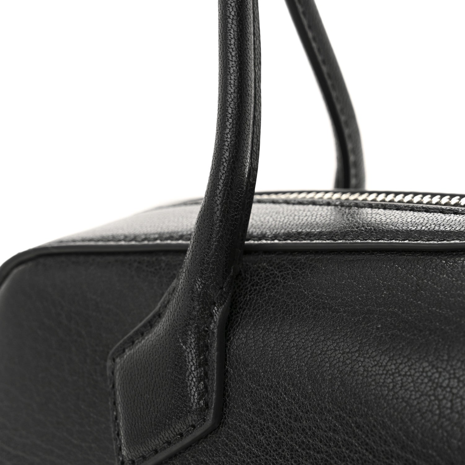 Alaia Shiny Goatskin Medium Le Teckel Bag Black 11 of 11