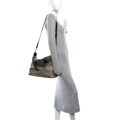 Gucci Soft GG Supreme Monogram Bees Medium Crossbody Tote Beige Oro Black 2 of 11