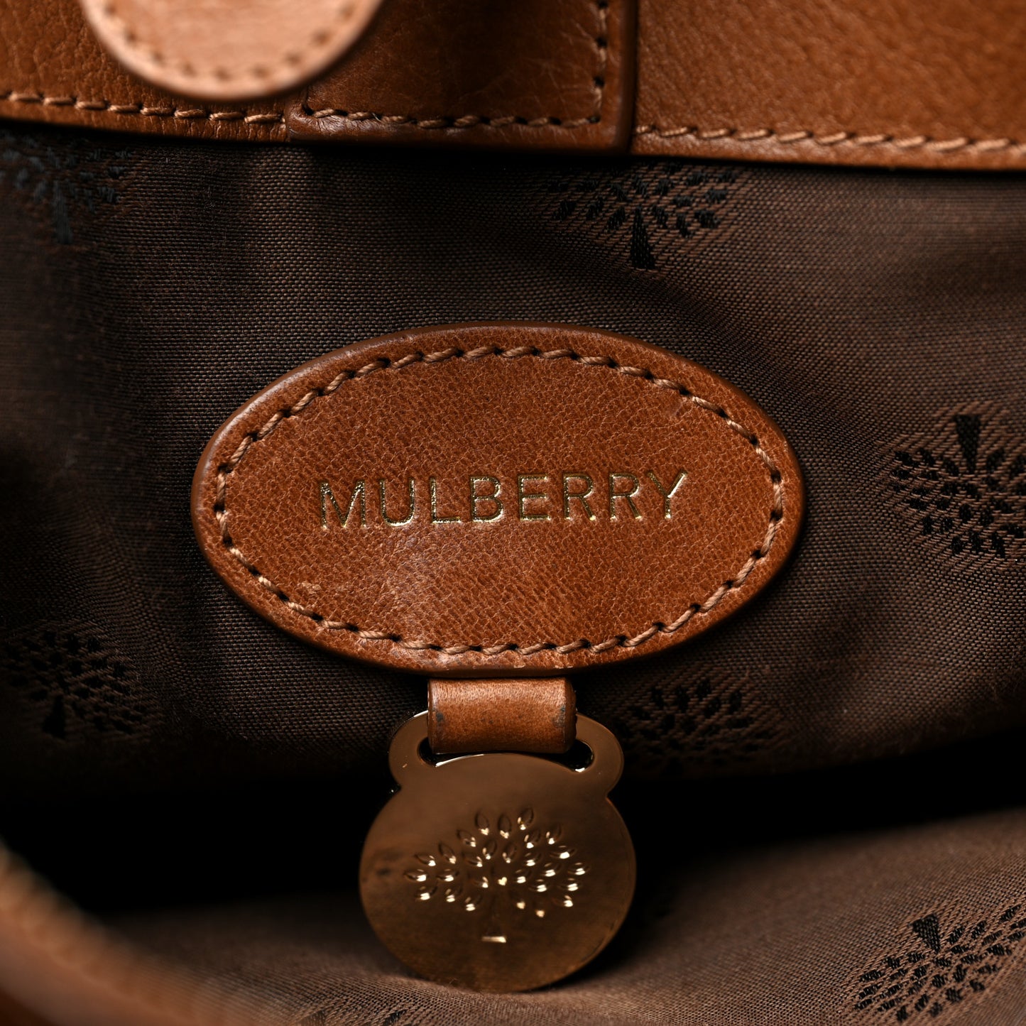 Classic Grain Small Bayswater Double Zip Tote Oak