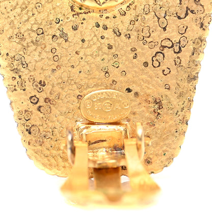 Chanel Pearl CC Clip On Earrings Gold 4 of 6
