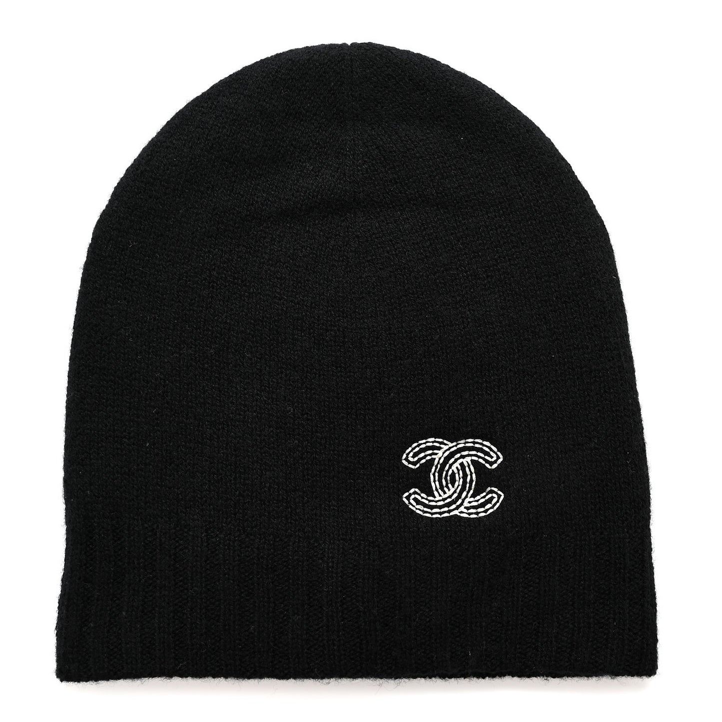 Cashmere CC Beanie Hat Black