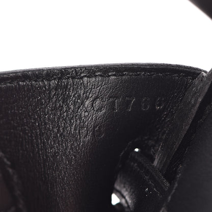 Hermes Swift Birkin 25 Black 17 of 38