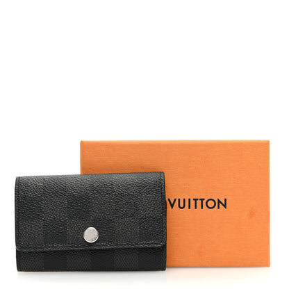 Louis Vuitton Damier Graphite Multicles 6 Key Holder 8 of 8