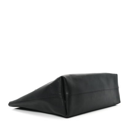 Saint Laurent Calfskin Large Shopping Tote Black 5 of 12
