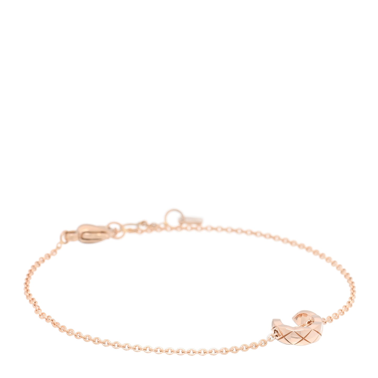 18K Beige Gold Coco Crush Station Bracelet