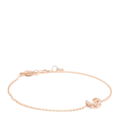 Chanel 18K Beige Gold Coco Crush Station Bracelet 1 of 3