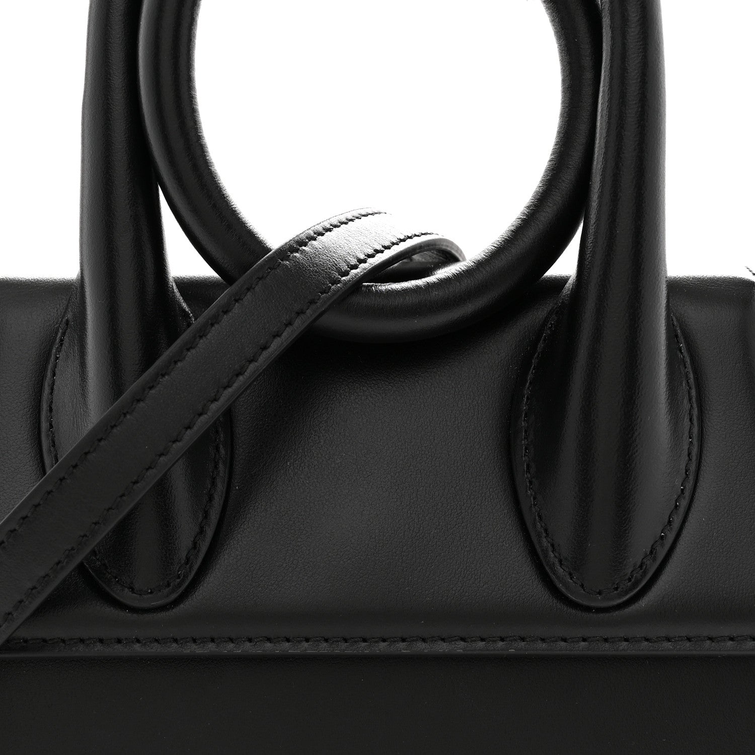 Jacquemus Smooth Calfskin Le Chiquito Noeud Black 7 of 9