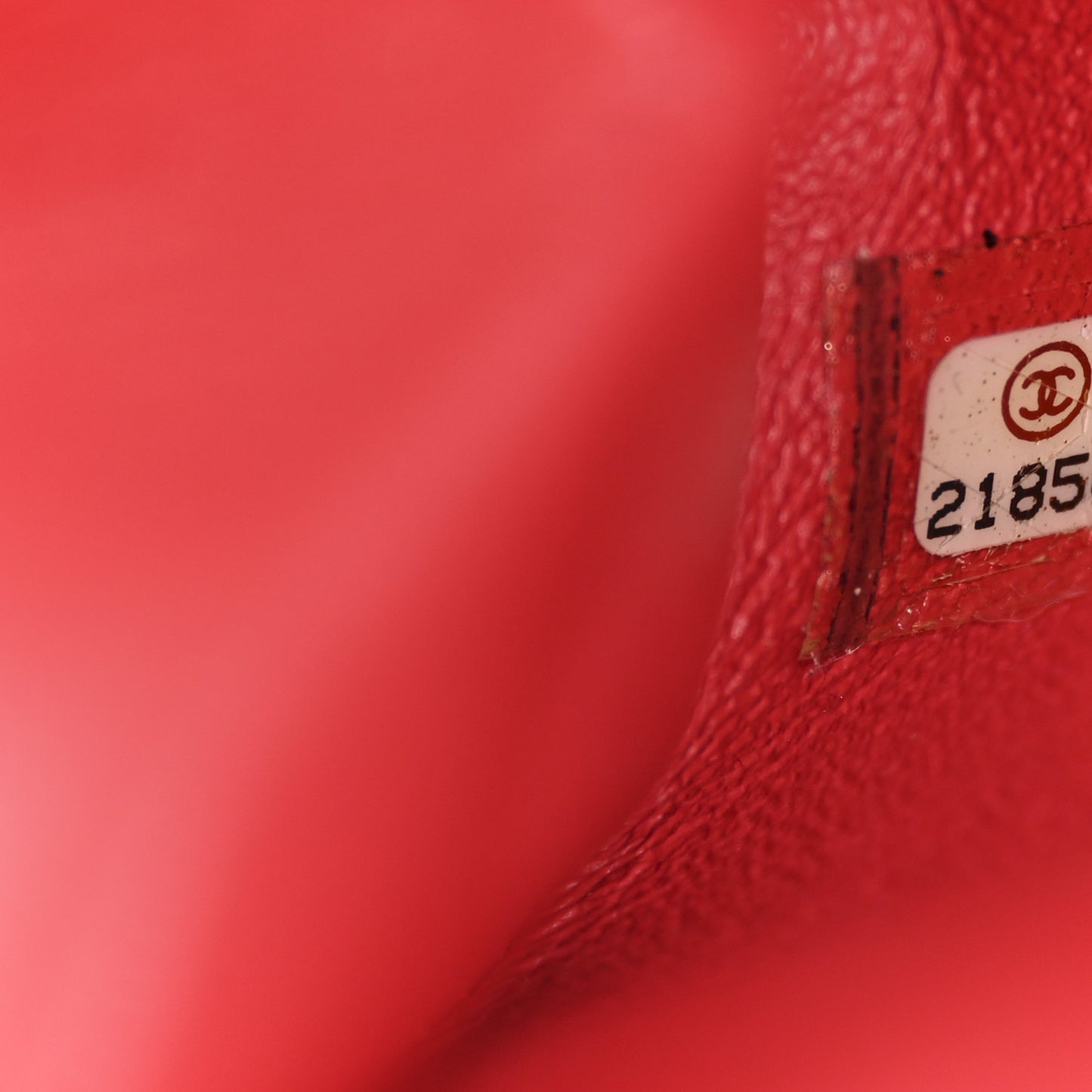 Patent Quilted Timeless Clutch Red