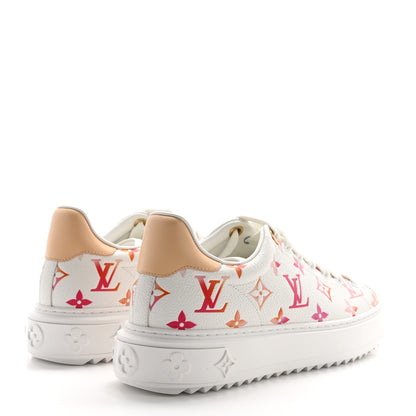 Louis Vuitton Monogram Time Out Sneakers 38 Quartz Pink 4 of 8