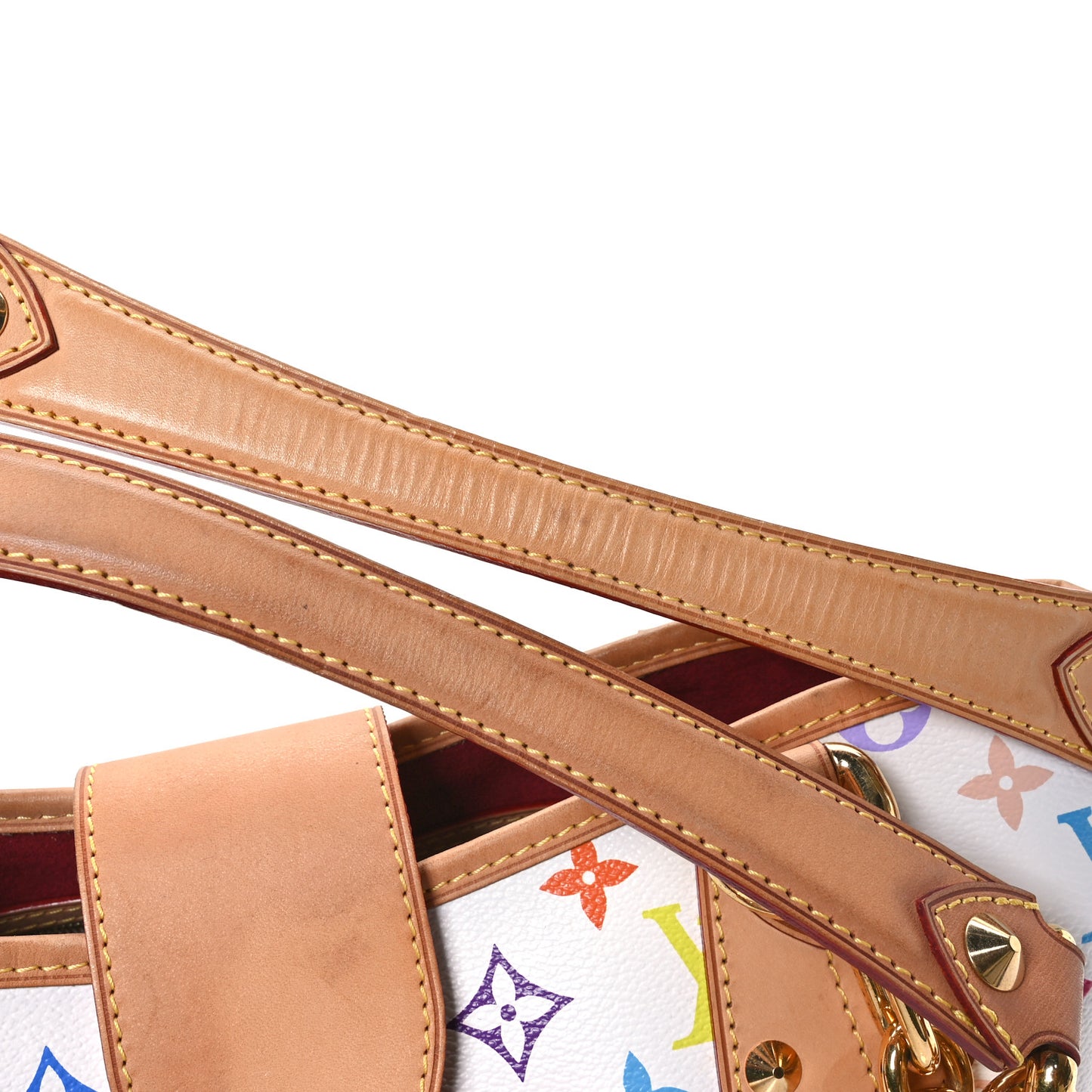 Monogram Multicolor Annie MM White