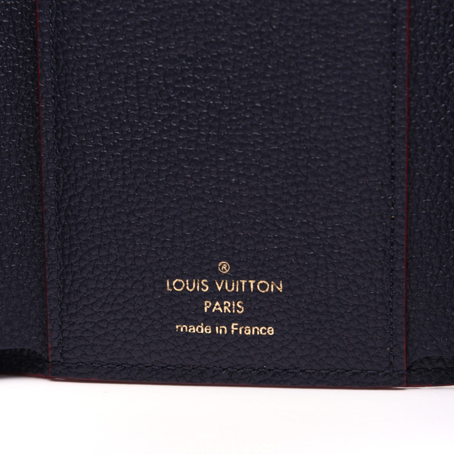 Empreinte Wallet Marine Rouge