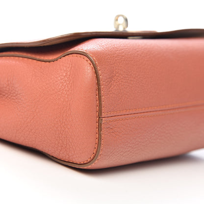 Mulberry Small Classic Grain Small Lily Flap Burnt Peach 11 of 13