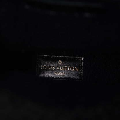 Louis Vuitton Suede Calfskin Shearling Snowdrop Flat Ankle Boot 40 Black 7 of 8