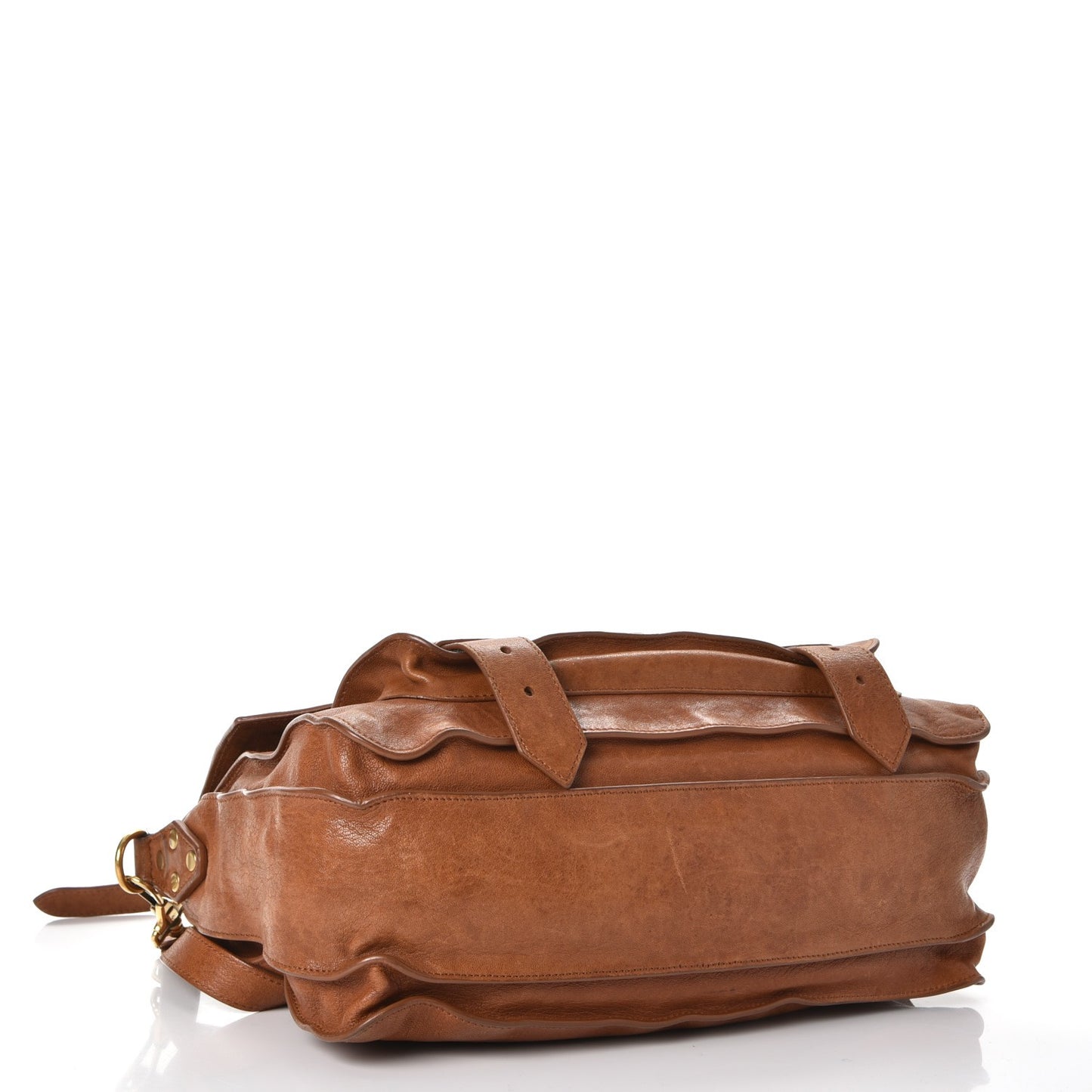 Lambskin Medium PS1 Satchel Saddle