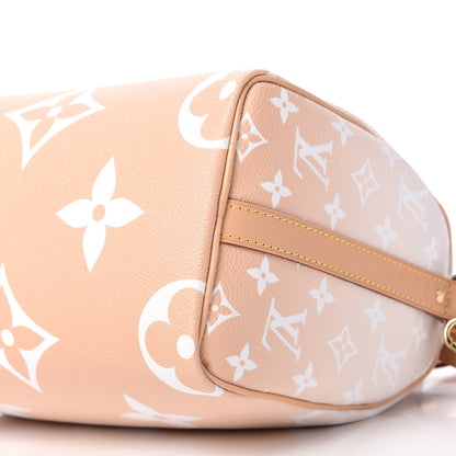 Louis Vuitton Monogram Giant By The Pool Speedy Bandouliere 25 Brume 7 of 13
