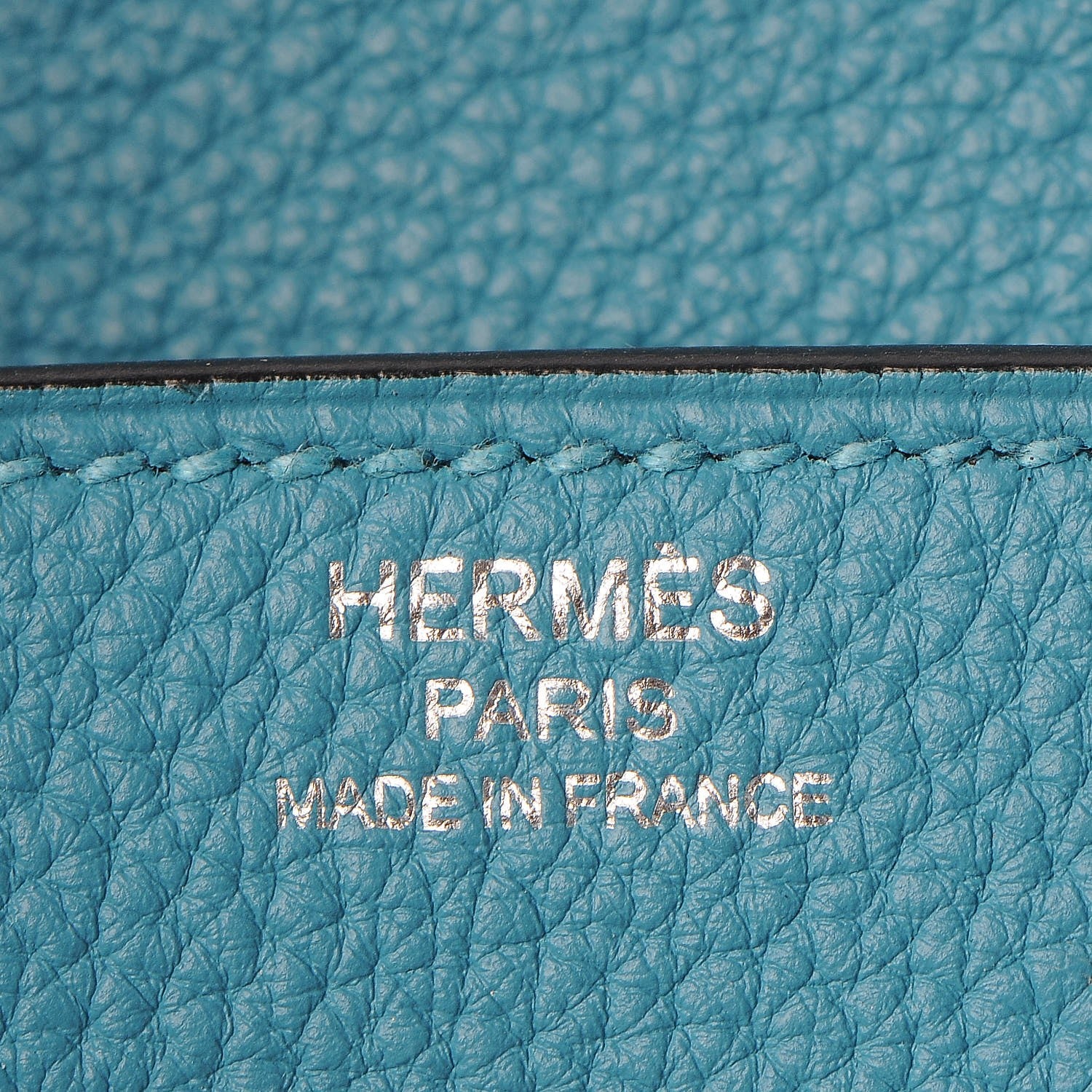 Hermes Togo Birkin 25 Turquoise 19 of 31