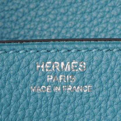 Hermes Togo Birkin 25 Turquoise 19 of 31