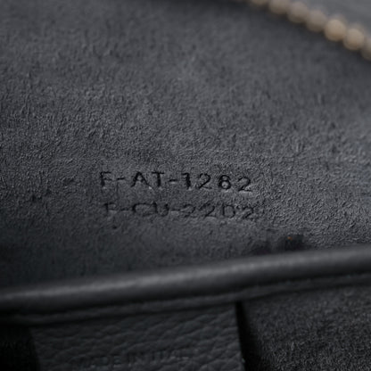 Celine Drummed Calfskin Nano Luggage Kohl 8 of 15