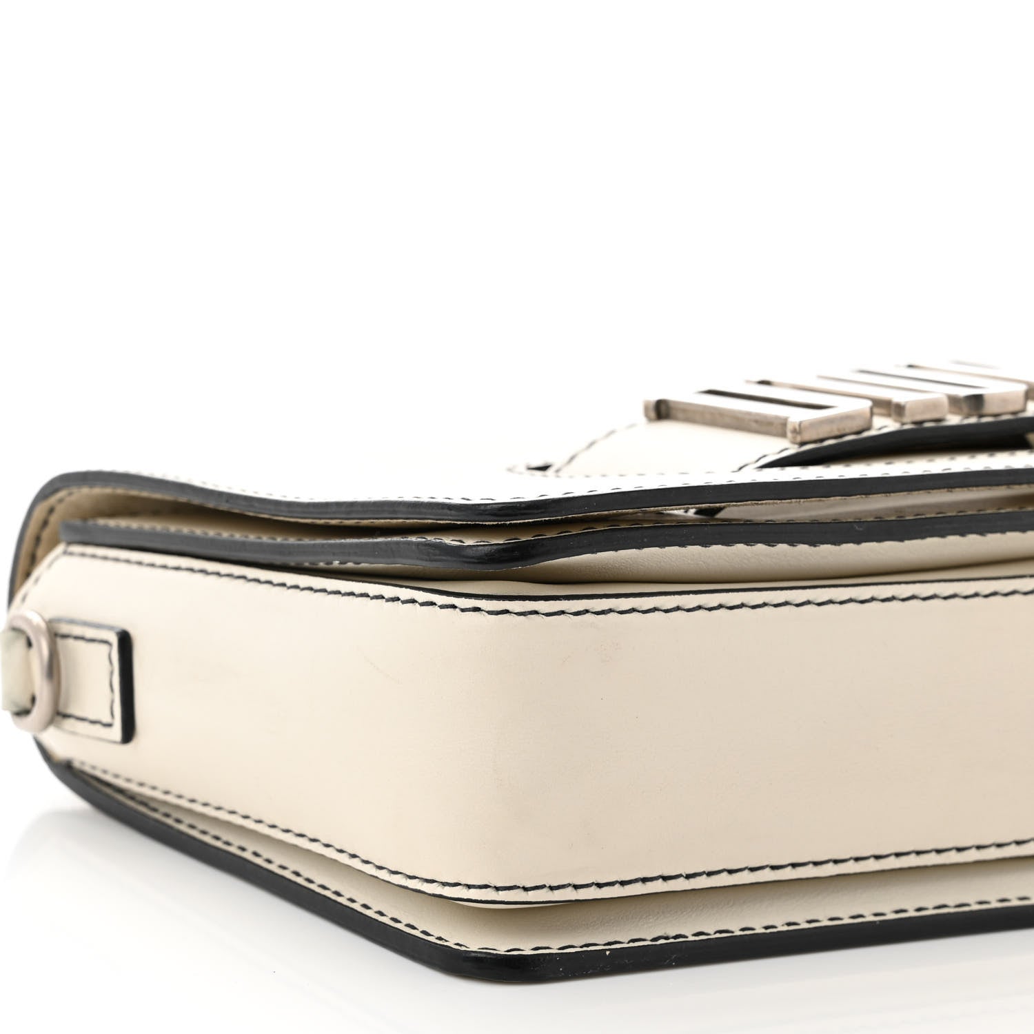 Christian Dior Smooth Calfskin Dio(r)evolution Flap Bag Off White 8 of 14