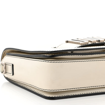 Christian Dior Smooth Calfskin Dio(r)evolution Flap Bag Off White 8 of 14