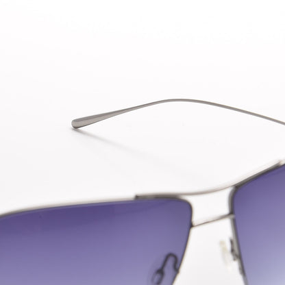 Oliver Peoples Welles Aviator Sunglasses Blue 5 of 7