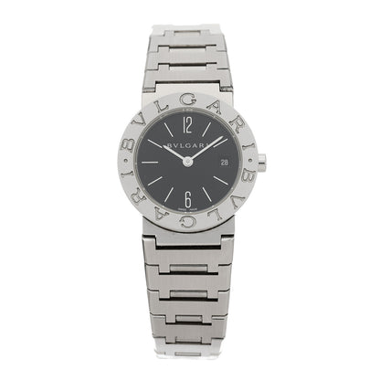 Bulgari Stainless Steel 26mm Quartz Watch Black 1 of 4