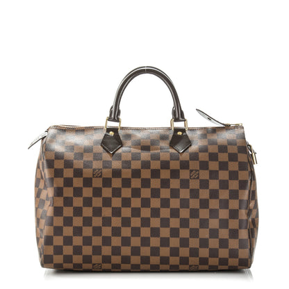 Louis Vuitton Damier Ebene Speedy 35 1 of 8