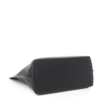 Louis Vuitton Calfskin Lockme Go Tote Black 3 of 8