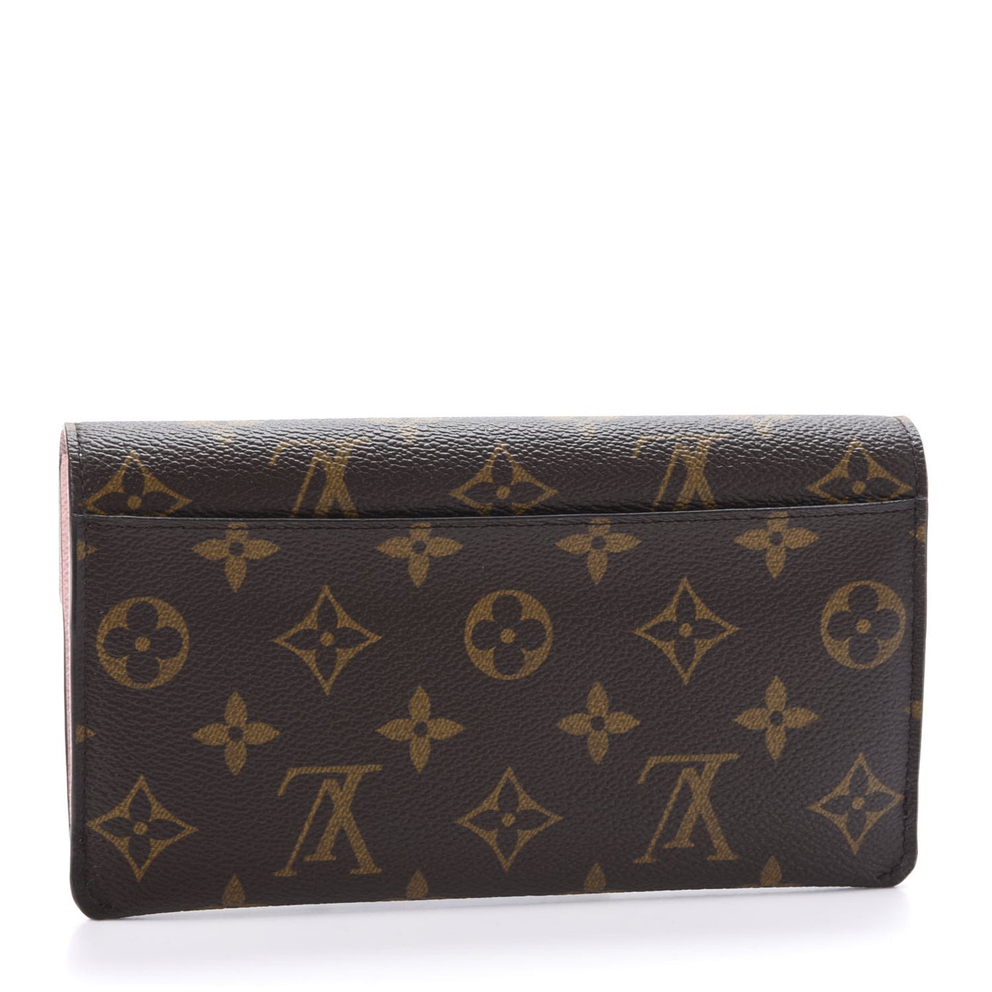 Monogram Jeanne Wallet Rose Ballerine