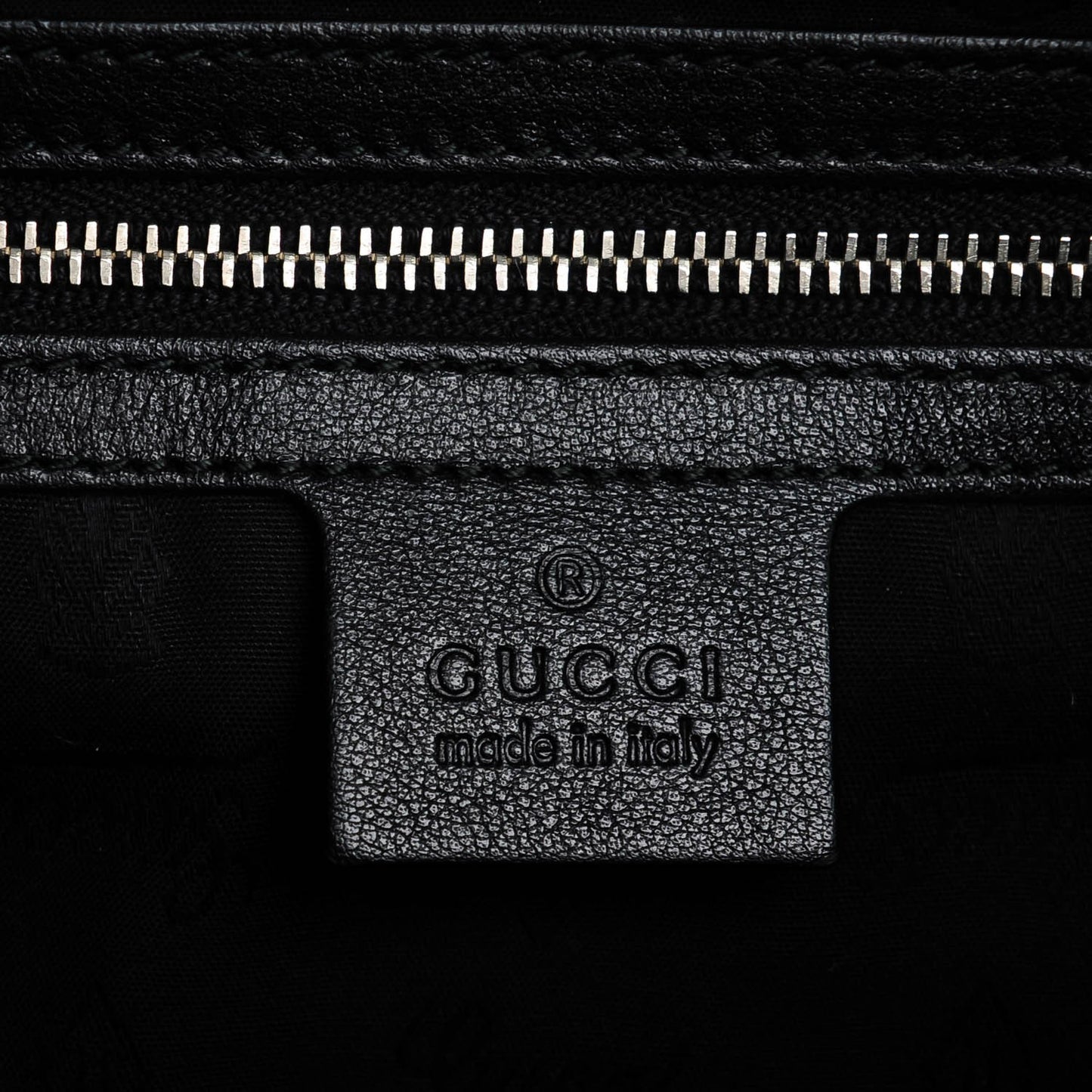 Guccissima Large GG Twins Hobo Black