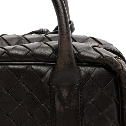 Bottega Veneta Lambskin Intrecciato Small Getaway Fondant 12 of 13
