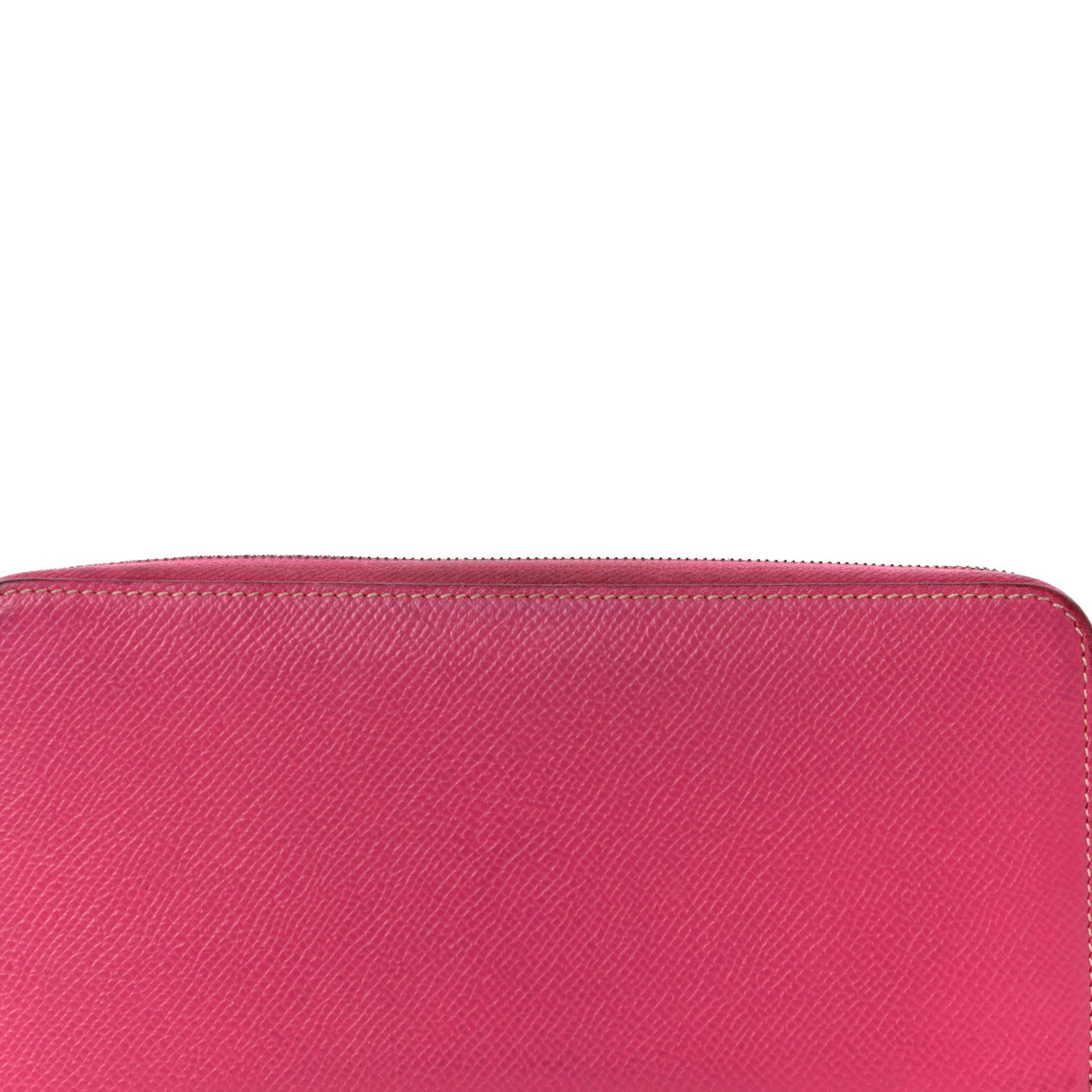 Hermes Epsom Silk'in Wallet Rose Tyrien 6 of 17