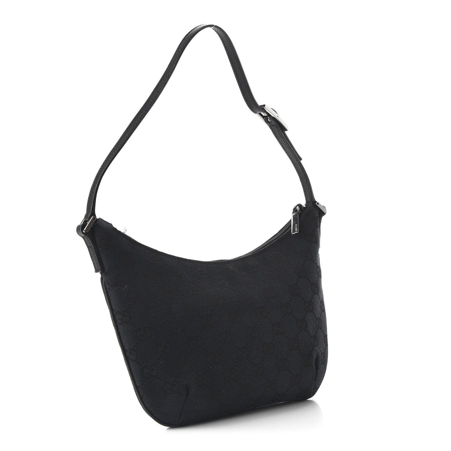 Denim Monogram Pochette Black