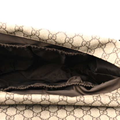 Gucci GG Plus Monogram Messenger Diaper Bag Dark Brown 6 of 11